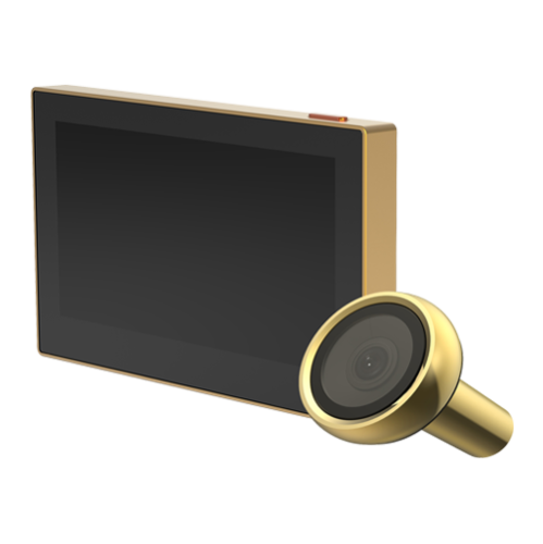 Vizor electronic smart, Wi-Fi, FullHD 1080P, monitor 4.3 inch, acumulator 2200mAh, Auriu - EZVIZ CS-HP2-Golden Vizor electronic smart, Wi-Fi, FullHD 1080P, monitor 4.3 inch, acumulator 2200mAh, Auriu - EZVIZ CS-HP2-Golden