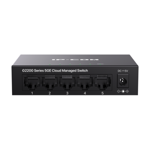 Switch 5 porturi Gigabit, Cloud Management - IP-COM G2205D Switch 5 porturi Gigabit, Cloud Management - IP-COM G2205D