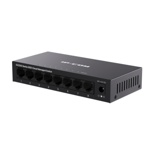 Switch 8 porturi Gigabit, Cloud Management - IP-COM G2208D Switch 8 porturi Gigabit, Cloud Management - IP-COM G2208D