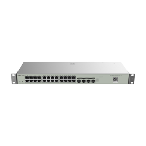 Switch L2, 24 x RJ45 1G, 4 x SFP 1G, Cloud Management - Ruijie Reyee RG-NBS3100-24GT4SFP-V2 Switch L2, 24 x RJ45 1G, 4 x SFP 1G, Cloud Management - Ruijie Reyee RG-NBS3100-24GT4SFP-V2