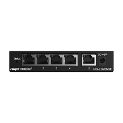 Switch L2, 5 x RJ45 1G, Cloud Management - Ruijie Reyee RG-ES205GC Switch L2, 5 x RJ45 1G, Cloud Management - Ruijie Reyee RG-ES205GC