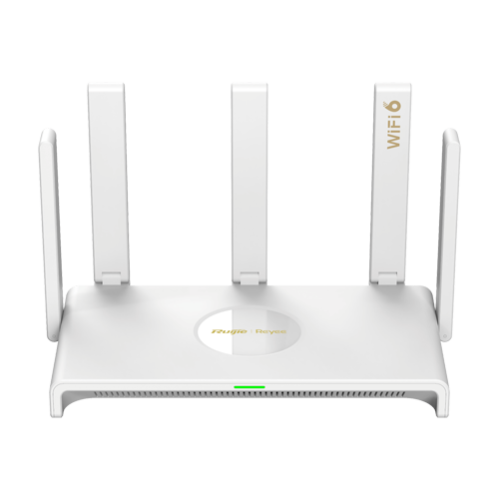 Router WiFi 6 Dual Band, 5 x RJ45 Gigabit, AX3000, 5 dBi, Dual-WAN, Cloud Management - Ruijie RG-EW3000GX Router WiFi 6 Dual Band, 5 x RJ45 Gigabit, AX3000, 5 dBi, Dual-WAN, Cloud Management - Ruijie RG-EW3000GX