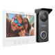 Kit videointerfon analogic, ecran 7', conectare 4 fire pentru 1 familie, IR, IK08 - HIKVISION DS-KIS213 Kit videointerfon analogic, ecran 7', conectare 4 fire pentru 1 familie, IR, IK08 - HIKVISION DS-KIS213