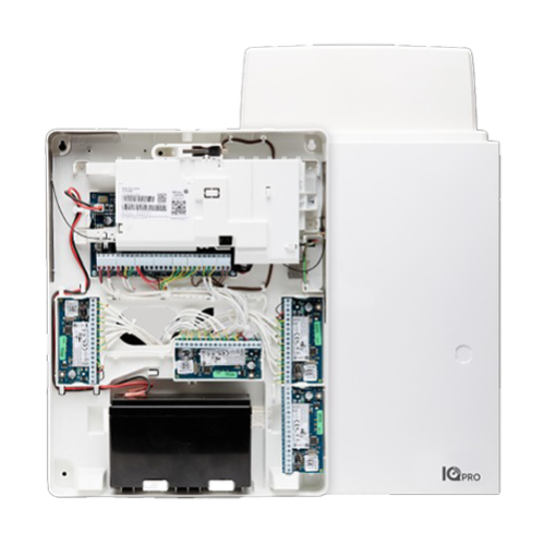 Centrala efractie IQ Pro 128 zone hibride, WiFi, 4G, Ethernet, Z-Wave - (carcasa plastic) - DSC IQPR015P Centrala efractie IQ Pro 128 zone hibride, WiFi, 4G, Ethernet, Z-Wave - (carcasa plastic) - DSC IQPR015P