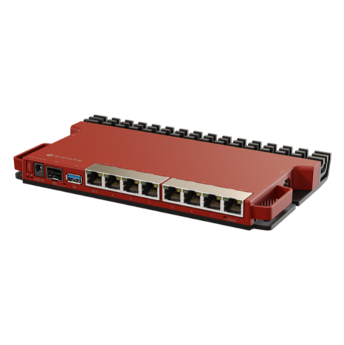 Router 8 porturi Gigabit, 1 port PoE IN, 1 port PoE Out, SFP 2.5G, NAND, USB, 1U - MikroTik L009UiGS-RM Router 8 porturi Gigabit, 1 port PoE IN, 1 port PoE Out, SFP 2.5G, NAND, USB, 1U - MikroTik L009UiGS-RM