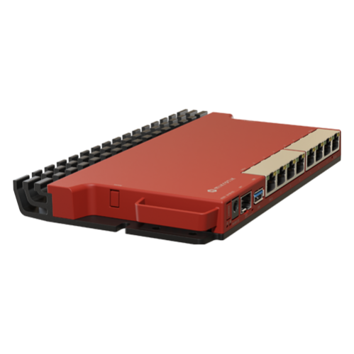 Router 8 porturi Gigabit, 1 port PoE IN, 1 port PoE Out, SFP 2.5G, NAND, USB, 1U - MikroTik L009UiGS-RM Router 8 porturi Gigabit, 1 port PoE IN, 1 port PoE Out, SFP 2.5G, NAND, USB, 1U - MikroTik L009UiGS-RM