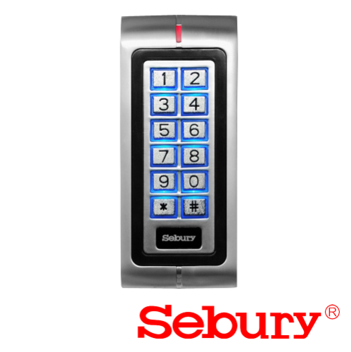 Controler stand-alone cu tastatura si cititor card, carcasa antivandal - SEBURY SEB-K2