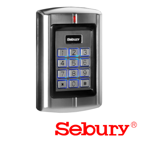 Controler stand-alone cu tastatura si cititor card, carcasa antivandal - SEBURY SEB-BC2000