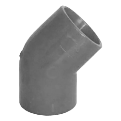 Racord ABS 45° gri pentru teava de 25 mm, 10 bucati - Honeywell PIP-006-G Racord ABS 45° gri pentru teava de 25 mm, 10 bucati - Honeywell PIP-006-G