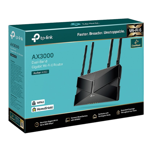 Router Wireless TP-Link Archer AX53, AX3000, Dual-Band, Wi-Fi 6 ArcherAX53 Router Wireless TP-Link Archer AX53, AX3000, Dual-Band, Wi-Fi 6 ArcherAX53