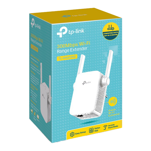 Wireless Range Extender Wi-Fi TP-LINK, TL-WA855RE, Wi-Fi 4 TL-WA855RE Wireless Range Extender Wi-Fi TP-LINK, TL-WA855RE, Wi-Fi 4 TL-WA855RE