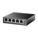 Switch 4 x RJ45 1G PoE, 1 x RJ45 1G, Unmanaged - TP-Link TL-SG1005P Switch 4 x RJ45 1G PoE, 1 x RJ45 1G, Unmanaged - TP-Link TL-SG1005P