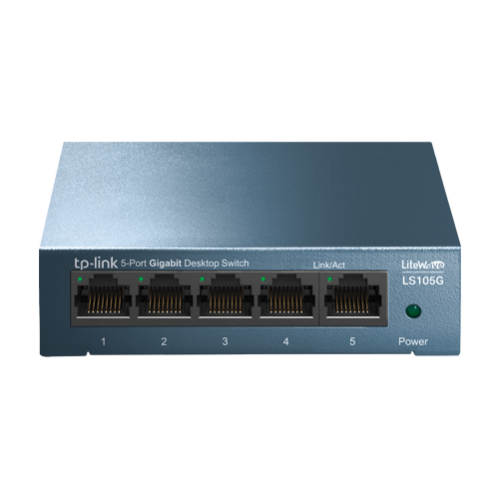 Switch LiteWave LS105G, 5 x RJ45 Gigabit, Unmanaged - TP-Link LS105G Switch LiteWave LS105G, 5 x RJ45 Gigabit, Unmanaged - TP-Link LS105G