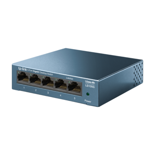 Switch LiteWave LS105G, 5 x RJ45 Gigabit, Unmanaged - TP-Link LS105G Switch LiteWave LS105G, 5 x RJ45 Gigabit, Unmanaged - TP-Link LS105G