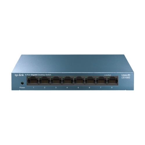 Switch LiteWave LS108G, 8 x RJ45 Gigabit, Unmanaged - TP-Link LS108G Switch LiteWave LS108G, 8 x RJ45 Gigabit, Unmanaged - TP-Link LS108G