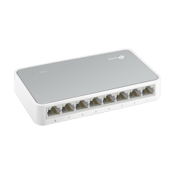 Switch L2, 8 x RJ45 10/100 Mbps, Unmanaged - TP-Link TL-SF1008D Switch L2, 8 x RJ45 10/100 Mbps, Unmanaged - TP-Link TL-SF1008D
