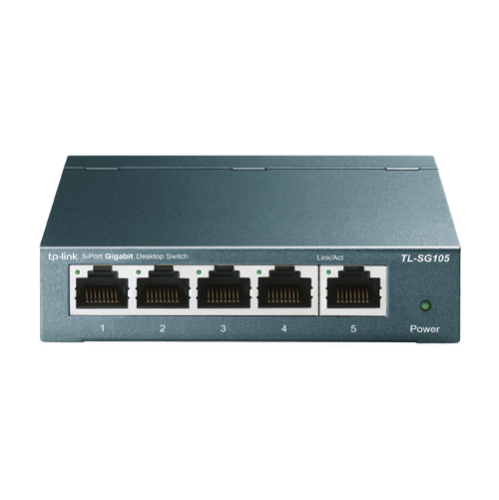 Switch L2, 5 x RJ45 1G, Unmanaged - TP-Link TL-SG105 Switch L2, 5 x RJ45 1G, Unmanaged - TP-Link TL-SG105