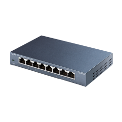 Switch L2, 8 x RJ45 1G, Unmanaged - TP-Link TL-SG108 Switch L2, 8 x RJ45 1G, Unmanaged - TP-Link TL-SG108