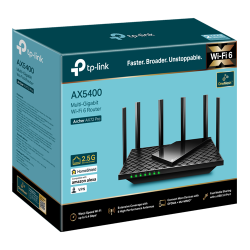 Router wireless TP-Link Archer AX72 Pro, AX5400, Wi-Fi 6, Dual-Band Gigabit, 1x2.5 Gigabit, USB 3.0, MU-MIMO ArcherAX72Pro
