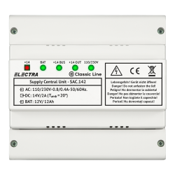 Sursa de alimentare in comutatie cu back-up SAC 142 - ELECTRA SAC.142 Sursa de alimentare in comutatie cu back-up SAC 142 - ELECTRA SAC.142