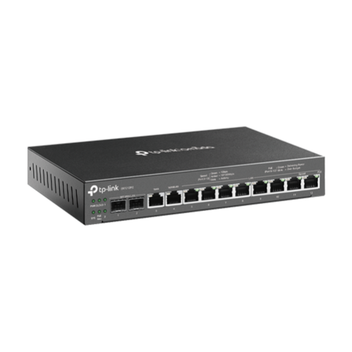 Router 3-in-1 VPN, Switch PoE, Controller, 2 x SFP 1G, 10 x RJ45 1G, Multi-WAN - TP-Link Omada ER7212PC Router 3-in-1 VPN, Switch PoE, Controller, 2 x SFP 1G, 10 x RJ45 1G, Multi-WAN - TP-Link Omada ER7212PC