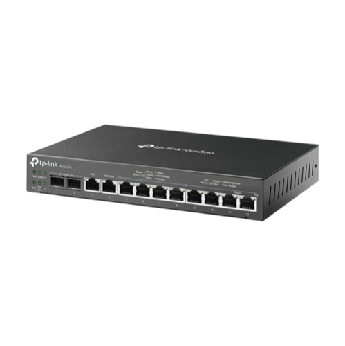 Router 3-in-1 VPN, Switch PoE, Controller, 2 x SFP 1G, 10 x RJ45 1G, Multi-WAN - TP-Link Omada ER7212PC Router 3-in-1 VPN, Switch PoE, Controller, 2 x SFP 1G, 10 x RJ45 1G, Multi-WAN - TP-Link Omada ER7212PC