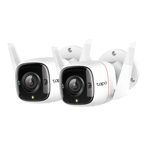 Pachet 2 Camere IP Wi-Fi, 2K, Audio bidirectional, IR 30M - TP-Link Tapo TapoC310P2 Pachet 2 Camere IP Wi-Fi, 2K, Audio bidirectional, IR 30M - TP-Link Tapo TapoC310P2