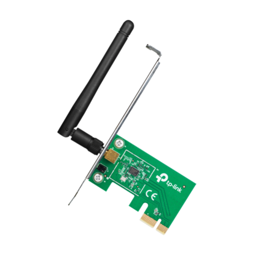 Placa de retea Wi-Fi 4, 2.4 Ghz, 150Mbps, 2dBi, PCI Express - TP-LINK TL-WN781ND Placa de retea Wi-Fi 4, 2.4 Ghz, 150Mbps, 2dBi, PCI Express - TP-LINK TL-WN781ND
