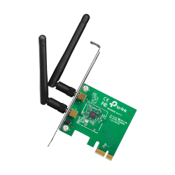 Placa de retea Wi-Fi 4, 2.4 Ghz, 300Mbps, 2dBi, PCI Express - TP-LINK TL-WN881ND Placa de retea Wi-Fi 4, 2.4 Ghz, 300Mbps, 2dBi, PCI Express - TP-LINK TL-WN881ND