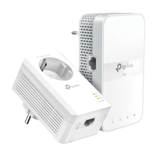 Kit Powerline AV1000, Passthrough, Wi-Fi 5, AC1200 Dual-Band, 1 x RJ45 Gigabit - TP-Link TL-WPA7617KIT Kit Powerline AV1000, Passthrough, Wi-Fi 5, AC1200 Dual-Band, 1 x RJ45 Gigabit - TP-Link TL-WPA7617KIT