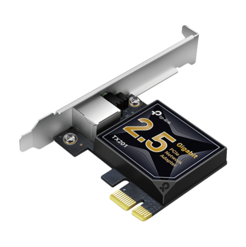 Placa de retea PCIe 2.5Gbps, 1 x RJ45 - TP-Link TX201 Placa de retea PCIe 2.5Gbps, 1 x RJ45 - TP-Link TX201