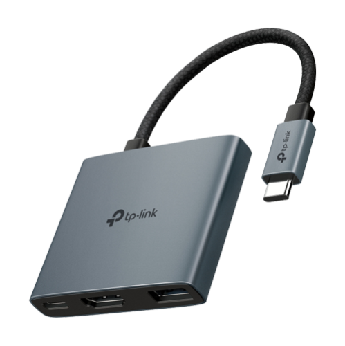 Hub USB-C 3-in-1, 1 x USB-C PD 100W, 1 x USB-A 5Gbps, 1 x HDMI 4K@60Hz - TP-Link UH3020C