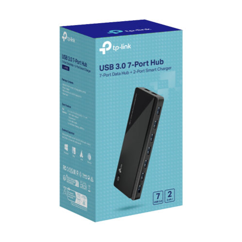 Hub USB UH720, 7 x USB 3.0, 2 x USB PD, 1 port Micro-USB, adaptor DC - TP-Link UH720 Hub USB UH720, 7 x USB 3.0, 2 x USB PD, 1 port Micro-USB, adaptor DC - TP-Link UH720