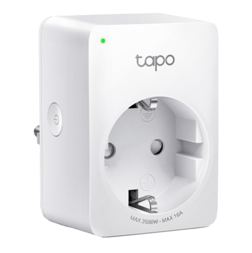 Priza inteligenta, 16A Wi-Fi, control vocal, monitorizare consum - TP-Link Tapo TapoP110 Priza inteligenta, 16A Wi-Fi, control vocal, monitorizare consum - TP-Link Tapo TapoP110