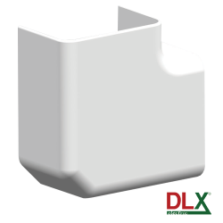 Unghi plan 90° ajustabil pentru canal cablu 102x50 mm - DLX DLX-102-03 Unghi plan 90° ajustabil pentru canal cablu 102x50 mm - DLX DLX-102-03