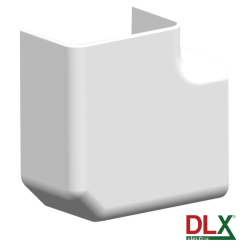 Unghi plan 90° ajustabil pentru canal cablu 102x50 mm - DLX DLX-102-03 Unghi plan 90° ajustabil pentru canal cablu 102x50 mm - DLX DLX-102-03