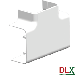 Ramificatie T pentru canal cablu 102x50 mm - DLX DLX-102-04 Ramificatie T pentru canal cablu 102x50 mm - DLX DLX-102-04