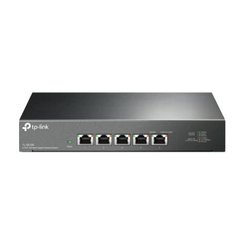 Switch L2, 5 x RJ45 10G, Unmanaged - TP-Link TL-SX105 Switch L2, 5 x RJ45 10G, Unmanaged - TP-Link TL-SX105
