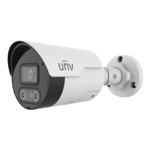 Camera IP ColorHunter Dual-Light, 8MP, lentila 2.8mm, IR 30m, WL 30m, Audio bidirectional, PoE - UNV IPC2128LE-ADF28KMC-DL
