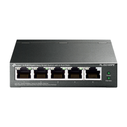 Switch 4 x RJ45 1G PoE, 1 x RJ45 1G, Buget PoE 65W, Easy Smart Managed - TP-Link TL-SG105PE Switch 4 x RJ45 1G PoE, 1 x RJ45 1G, Buget PoE 65W, Easy Smart Managed - TP-Link TL-SG105PE