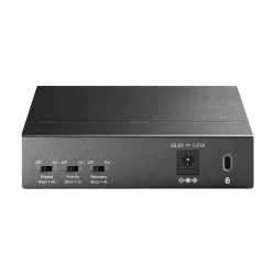 Switch 4 x RJ45 10/100 Mbps PoE, 1 x RJ45 10/100 Mbps, Buget PoE 67W, Unmanaged - TP-Link TL-SF1005P Switch 4 x RJ45 10/100 Mbps PoE, 1 x RJ45 10/100 Mbps, Buget PoE 67W, Unmanaged - TP-Link TL-SF1005P