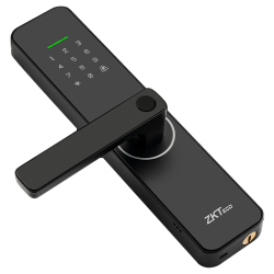 Incuietoare hoteliera WiFi, cititor de amprenta, carduri, tastatura IoT Smart Lock - ZKTeco DL-ML100