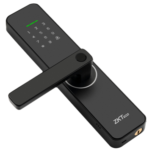 Incuietoare hoteliera WiFi, cititor de amprenta, carduri, tastatura IoT Smart Lock - ZKTeco DL-ML100 Incuietoare hoteliera WiFi, cititor de amprenta, carduri, tastatura IoT Smart Lock - ZKTeco DL-ML100