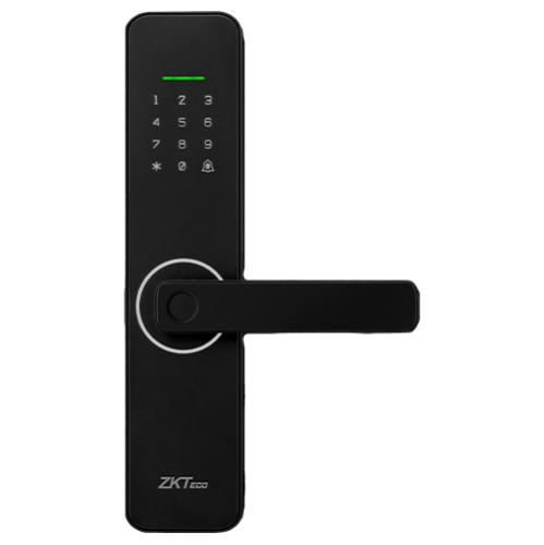 Incuietoare hoteliera WiFi, cititor de amprenta, carduri, tastatura IoT Smart Lock - ZKTeco DL-ML100 Incuietoare hoteliera WiFi, cititor de amprenta, carduri, tastatura IoT Smart Lock - ZKTeco DL-ML100