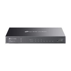 Switch L2+, 4 x RJ45 1G PoE, 4 x RJ45 1G, Buget PoE 62W, Management - TP-Link Omada SG2008P