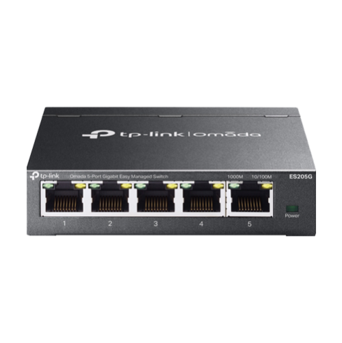 Switch L2, 5 x RJ45 1G, Easy Managed - TP-Link Omada ES205G Switch L2, 5 x RJ45 1G, Easy Managed - TP-Link Omada ES205G