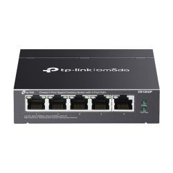 Switch 4 x RJ45 1G PoE, 1 x RJ45 1G, Buget PoE 65W, Unmanaged - TP-Link Omada DS105GP