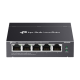 Switch 4 x RJ45 1G PoE, 1 x RJ45 1G, Buget PoE 65W, Unmanaged - TP-Link Omada DS105GP Switch 4 x RJ45 1G PoE, 1 x RJ45 1G, Buget PoE 65W, Unmanaged - TP-Link Omada DS105GP