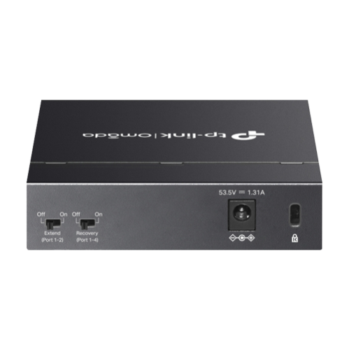 Switch 4 x RJ45 1G PoE, 1 x RJ45 1G, Buget PoE 65W, Unmanaged - TP-Link Omada DS105GP Switch 4 x RJ45 1G PoE, 1 x RJ45 1G, Buget PoE 65W, Unmanaged - TP-Link Omada DS105GP