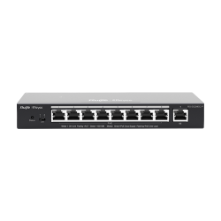 Switch L2, 8 x RJ45 1G PoE, 1 x RJ45 1G, Cloud Management - Ruijie Reyee RG-ES209GC-P Switch L2, 8 x RJ45 1G PoE, 1 x RJ45 1G, Cloud Management - Ruijie Reyee RG-ES209GC-P